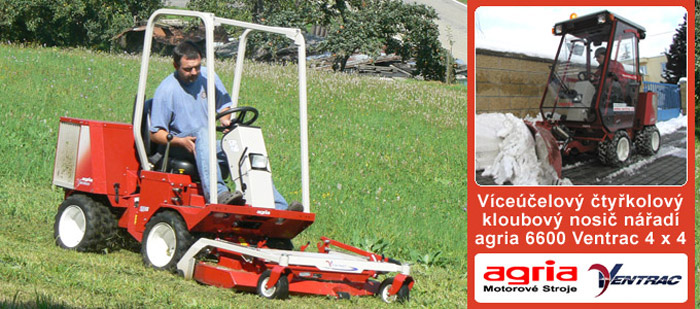 agria 6600 Ventrac 4 x 4